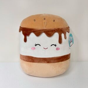 Squishmallows Carmelita Smore 14” New W Tags Rare Kellytoy Squishmallow S’mores